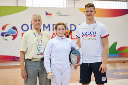 Kordistka Hana Jurková: „Být na olympiádě je pro mě velká čest.“