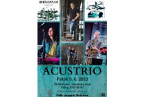 Koncert kapely Acustrio v Hranicích