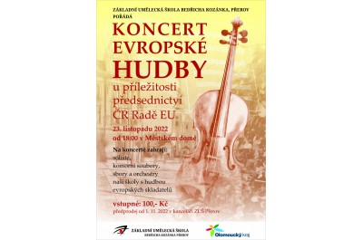 Koncert evropské hudby u příležitosti předsednictví ČR v Radě EU
