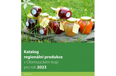 Katalog regionální produkce v Olomouckém kraji pro rok 2023
