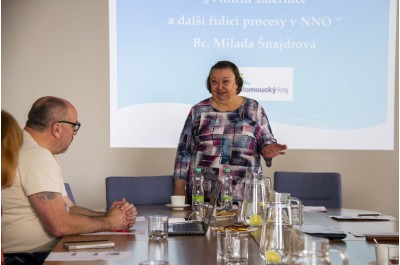 Zástupci neziskovek se školili v řízení svých organizací - v Olomouci a v Přerově