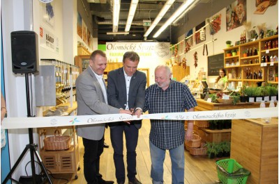 V Olomouci otevřeli novou prodejnu regionálních potravin