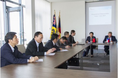 Olomoucký kraj navštívila delegace z čínského regionu Fujian