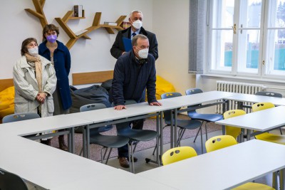 	Nové učebny na gymnáziu v Litovli