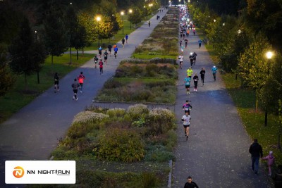 Noční běh Výstavištěm Flora Olomouc