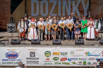 Na Dožínkách Olomouckého kraje se lidé navrátili k tradicím
