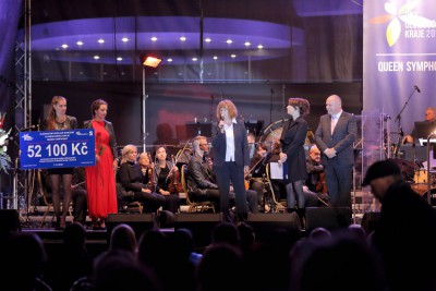 Dny Olomouckého kraje završil slavnostní Open air koncert moravské filharmonie