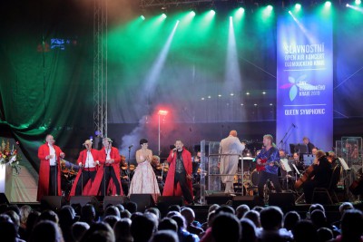 Dny Olomouckého kraje završil slavnostní Open air koncert moravské filharmonie