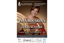 Jana Boušková - harfa, Lukáš Klánský - klavír
