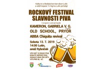 Rockový festival + slavnosti piva v Lutíně