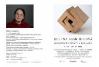 Helena Samohelová - geometrický princip a keramika