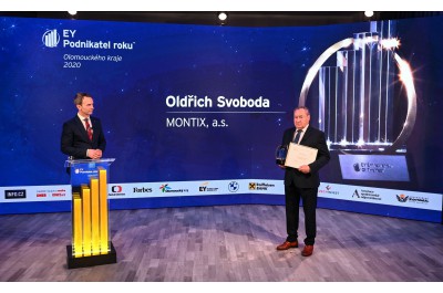Podnikatelem roku 2020 se v Olomouckém kraji stal Oldřich Svoboda