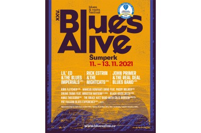 XXV. ročník mezinárodního hudebního festival Blues Alive