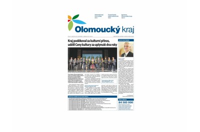 Květnové vydání měsíčníku Olomoucký kraj 