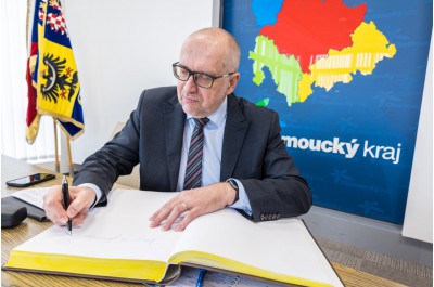 Ministr Bek navštívil Olomoucký kraj