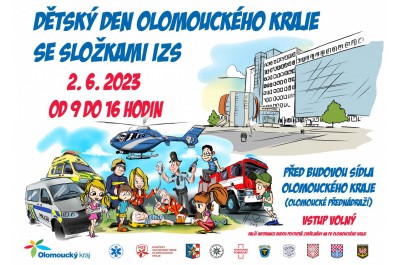Dětský den Olomouckého kraje se složkami IZS