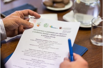 Nové memorandum řeší rozvoj zemědělství a ochranu přírody