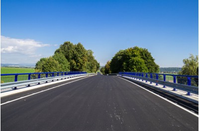 Silnice z Loštic do Moravičan, otevřena v září 2023