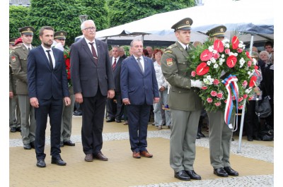 Zástupci kraje si připomněli tragédii ve Volyni