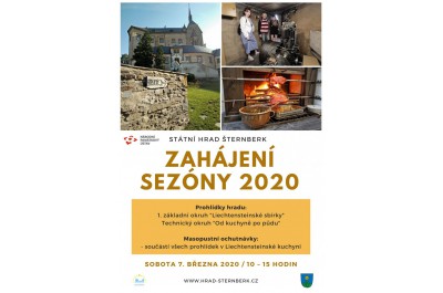 Zahájení návštěvnické sezóny 2020 na hradě Šternberk + masopustní ochutnávky