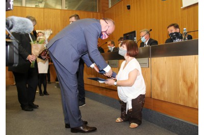 Hejtman předal ocenění za práci ve prospěch zdravotně postižených osob