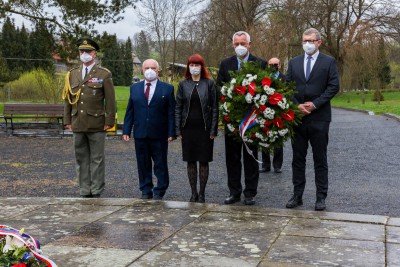 Zástupci Olomouckého kraje uctili památku obětí javoříčské tragédie