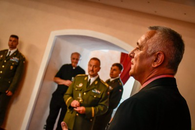 Velitelství pozemních sil v Posádce Olomouc slaví první výročí