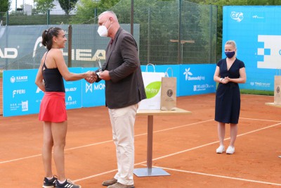 Tenisový turnaj ITS CUP 2021 ovládla v Olomouci patnáctiletá Sára Bejlek