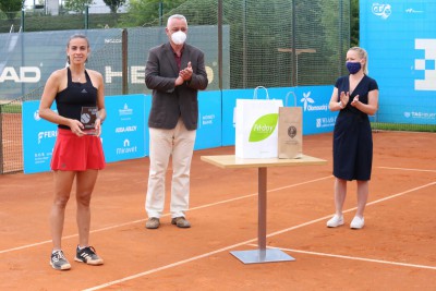 Tenisový turnaj ITS CUP 2021 ovládla v Olomouci patnáctiletá Sára Bejlek