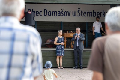 800 + 1. V Domašově u Šternberka slavili výročí první písemné zmínky o obci