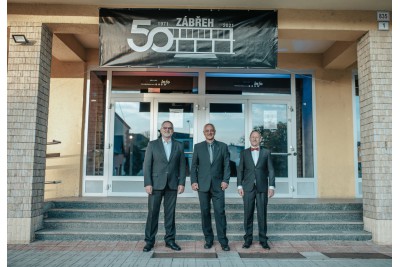 Slavnostní koncert pořádaný u příležitosti 50. výročí otevření kulturního domu v Zábřehu