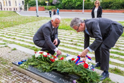 Olomoucký kraj si připomněl 77. výročí konce 2. světové války 
