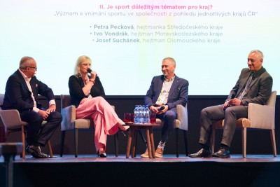 Konference na podporu sportování mládeže Foto: olympijskytym.cz/Barbora Reichová