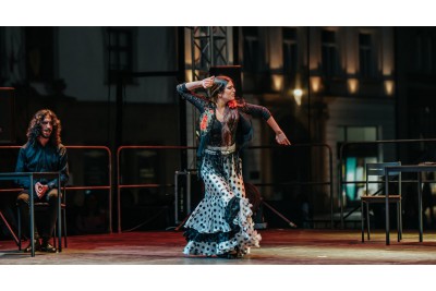 Tanečníci se vlnili v divokém rytmu flamenca	