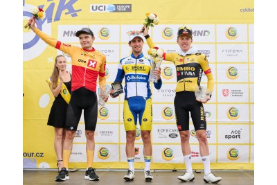 V Uničově odstartoval světový pohár v silniční cyklistice. Foto: Sazka Tour
