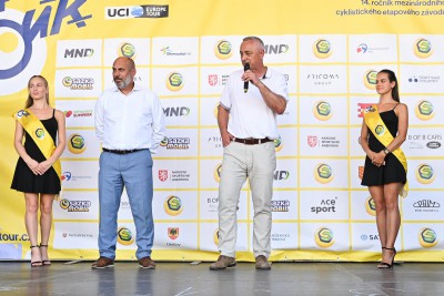 V Uničově odstartoval světový pohár v silniční cyklistice. Foto: Sazka Tour