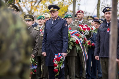 Náměstek hejtmana Dalibor Horák uctil památku válečných veteránů