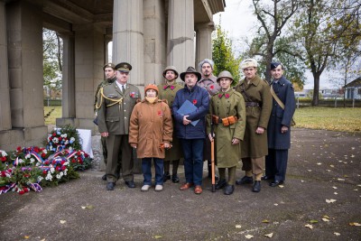 Náměstek hejtmana Dalibor Horák uctil památku válečných veteránů