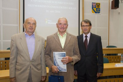 Trenéři a sportovní funkcionáři získali ocenění hejtmana Olomouckého kraje