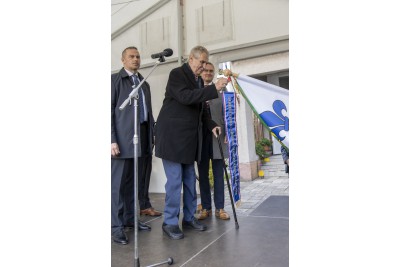 Prezident Miloš Zeman na návštěvě v Olomouckém kraji