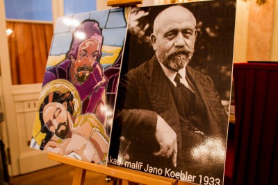 Hejtman Ladislav Okleštěk se zúčastnil setkání nad knihou o Jano Köhlerovi