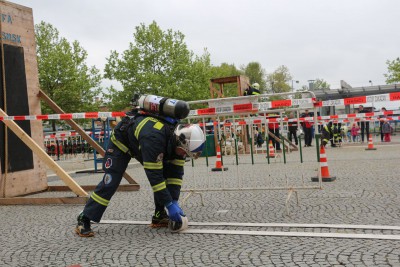 Náměstek hejtmana Dalibor Horák zahájil soutěž o nejtvrdšího hasiče