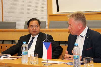 Náměstek hejtmana Pavel Šoltys diskutoval se zástupci partnerského regionu