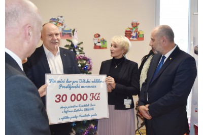 Výtěžek z vánočního punče podpoří prostějovskou nemocnici