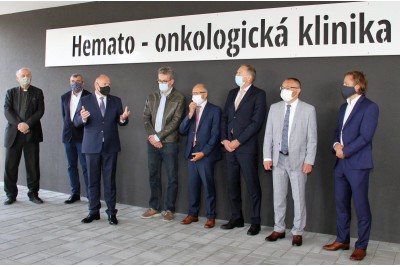 Slavnostní otevření novostavby ambulantního pavilonu Hemato - onkologické kliniky FN Olomouc