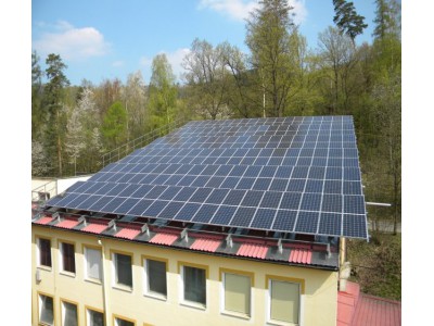 Fotovoltaická elektrárna OLU Paseka