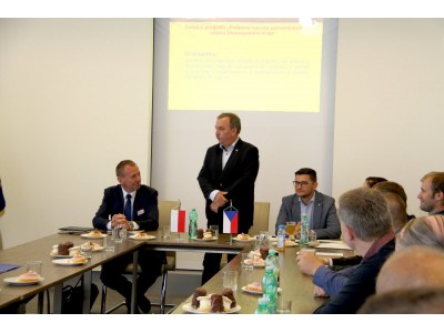 Přijetí delegace z Opolského vojvodství