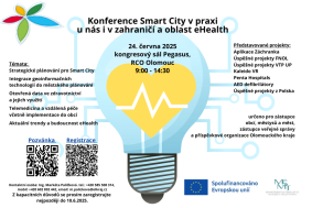 Konference Smart City v praxi u nás i v zahraničí a oblast eHealth