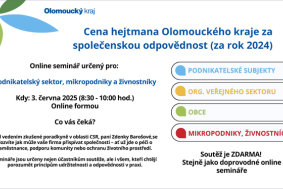 Online seminář: Jak vyplnit dotazník a ukázat, že vaše firma má srdce