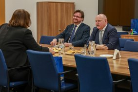 Velvyslankyně v Maďarsku jednala v sídle kraje o prohloubení spolupráce